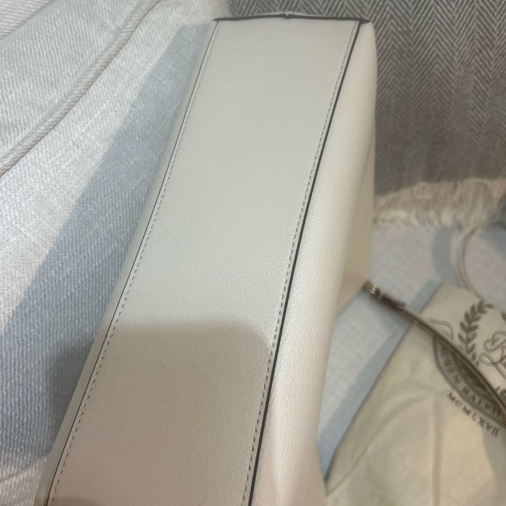 Coach Off-White Leather Shoulder Bag - Picture 11 of 11